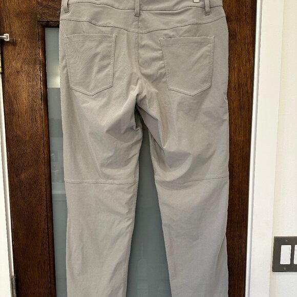 Lululemon ABC Classic-Fit 5 Pocket Pant 32L Warpstreme (hemmed; see description) - Picture 3 of 7